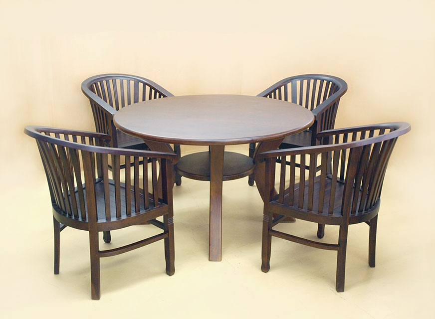 直径１２０センチ　丸テーブル　丸型テーブル　バリ家具　アジアン家具